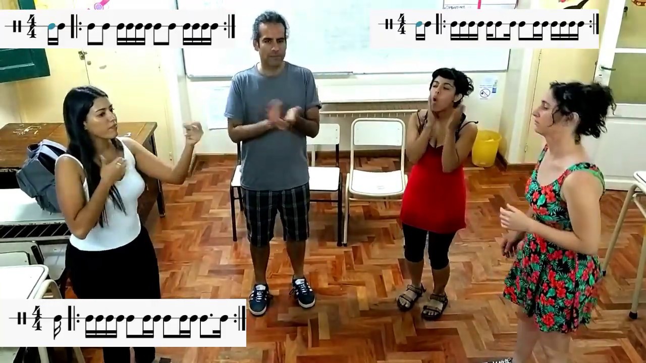 El ritmo de las palabras- Actividad musical orientada a secundaria