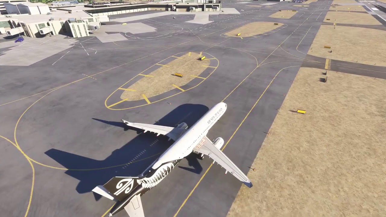 Flight Simulator 2024 PS5 (A321LR neo) NZAA - NZWN