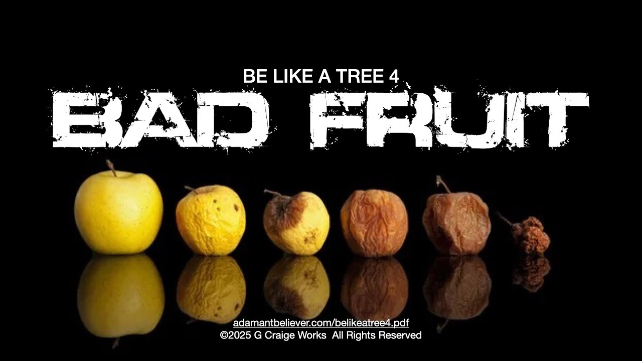 Be Like A Tree 4 - Bad Fruit: A Message By G. Craige Lewis of EX Ministries