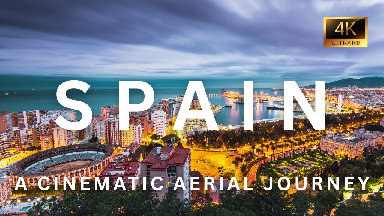 Spain in 4k | A Cinematic Aerial Journey