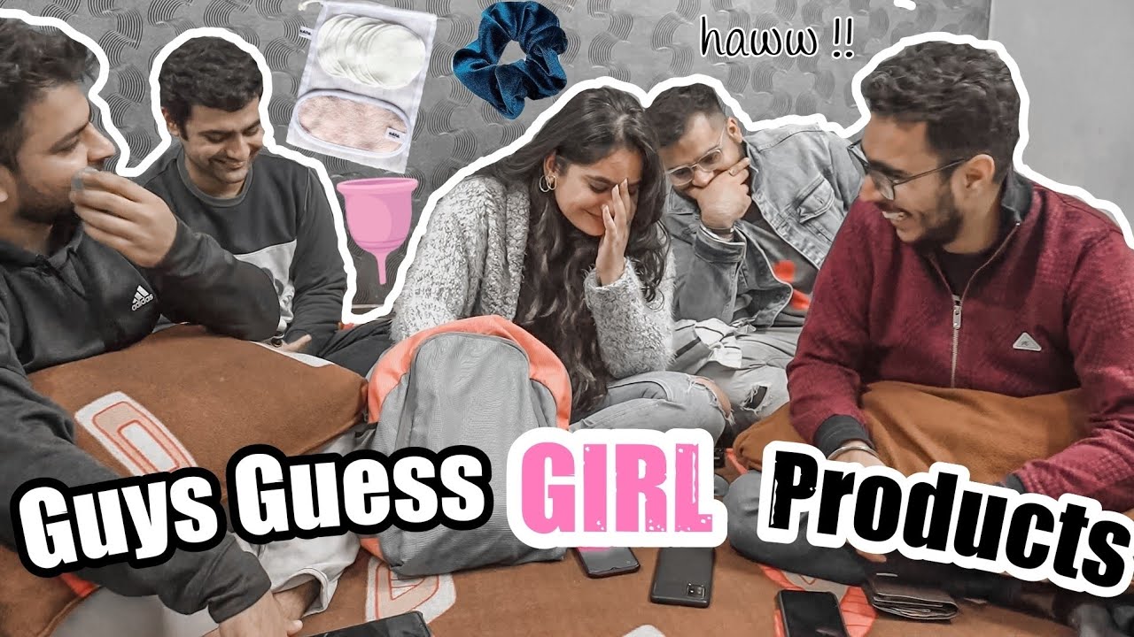 Quizzing BOYS On Female Products || Guy Friends Guess Girl Products || Mamta Thakur