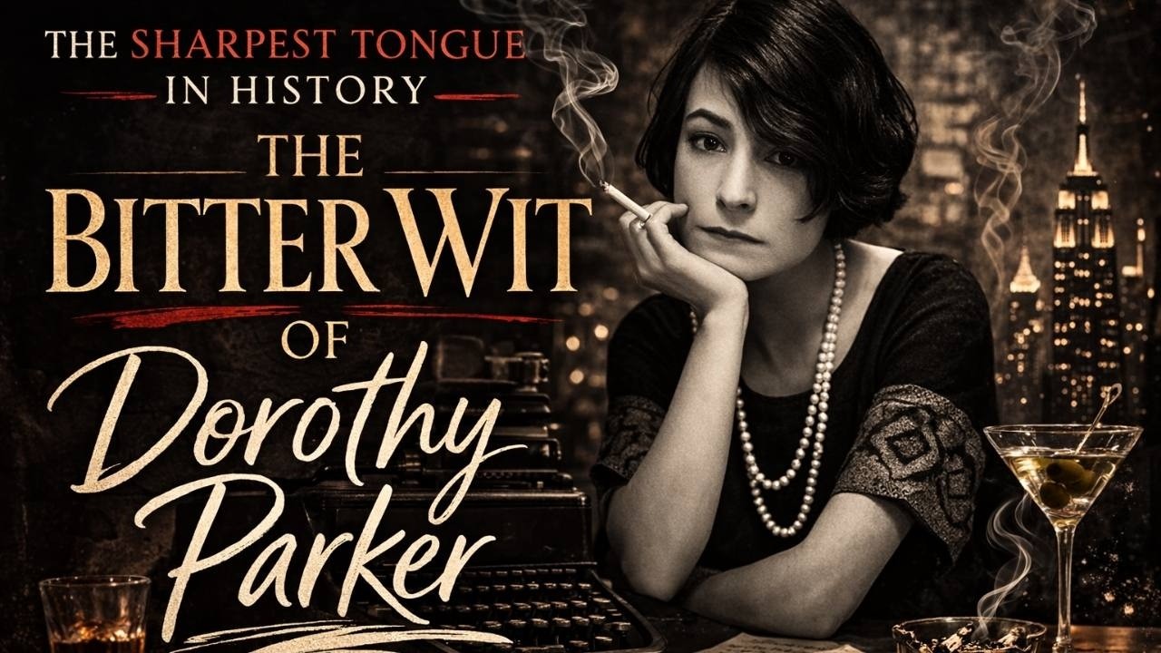 The Tragic Life of Dorothy Parker: Whiskey, Wit, and Wounds