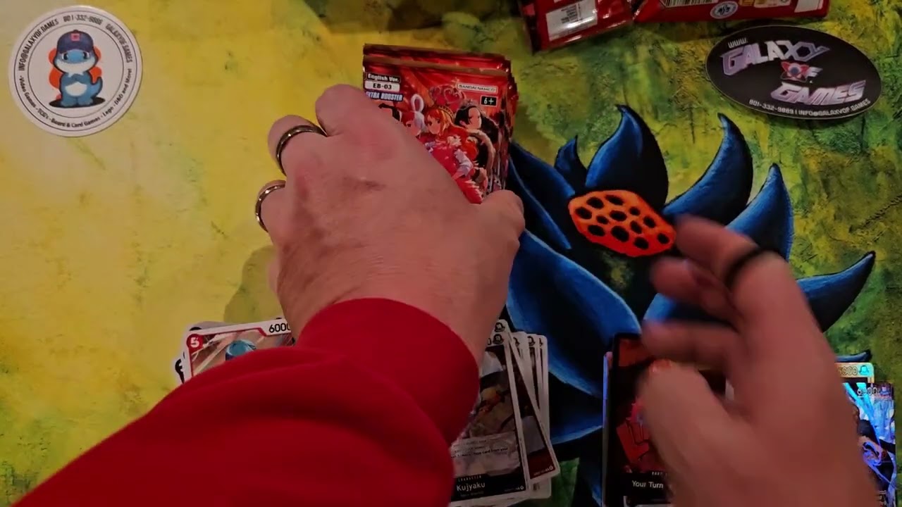 Opening a One Piece TCG Extra Booster 3 (EB03) Heroines Edition Booster Box