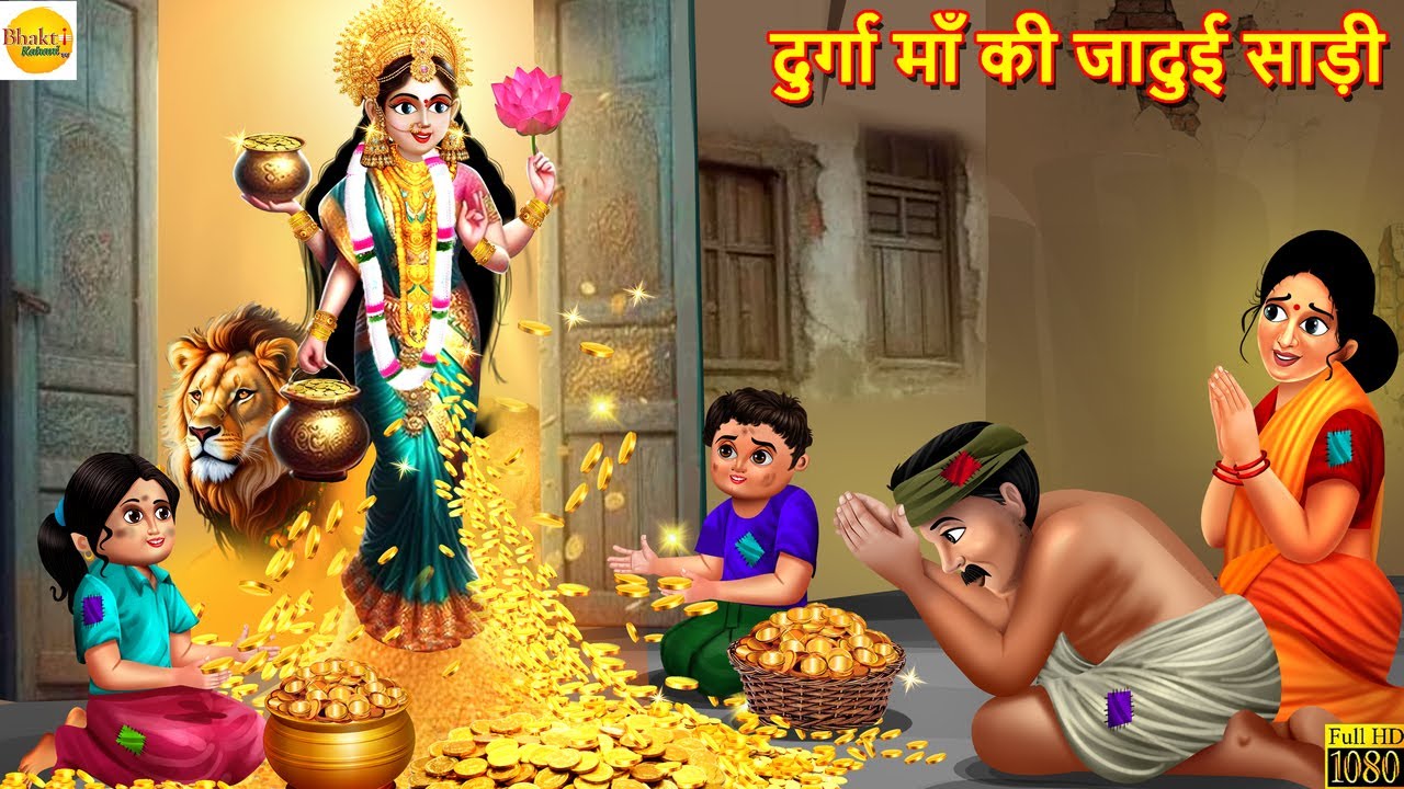 दुर्गा माँ की जादुई साड़ी | Durga Maa Ki Jadui Saree | Hindi Kahani | Moral Stories | Bhakti Stories