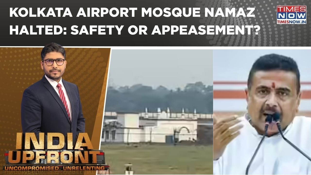 Kolkata Airport Mosque Namaz Halted | Safety Measure Vs Politics Debate Erupts | India Upfront