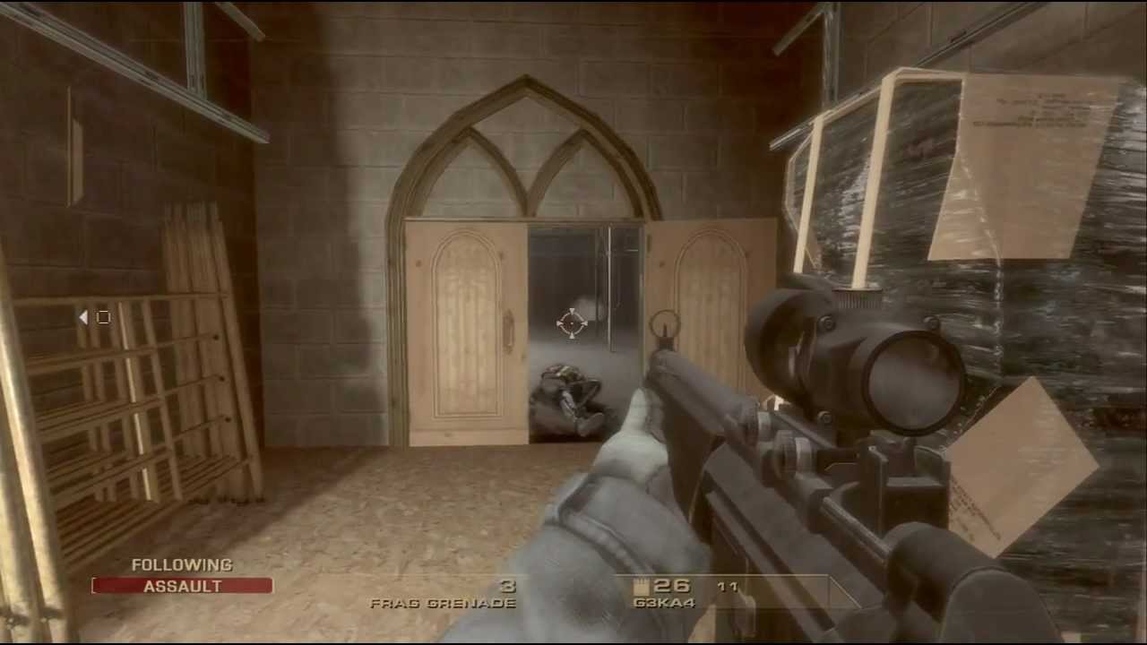 Tom Clancy's Rainbow Six Vegas Hell's Gate 720P gameplay Xbox 360