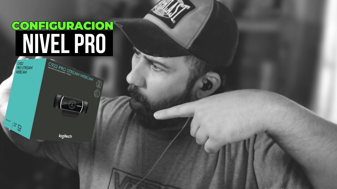 Configura tu Logitech C922 en OBS Como un PROFESIONAL