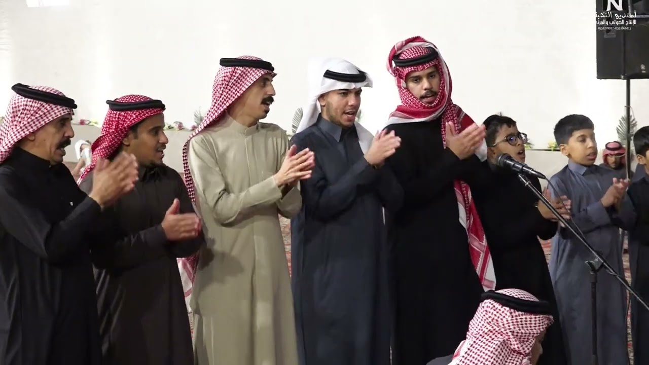 محاوره الشاعر سلمان الحجوري والشاعر جابر الشمري في المدينه المنوره
