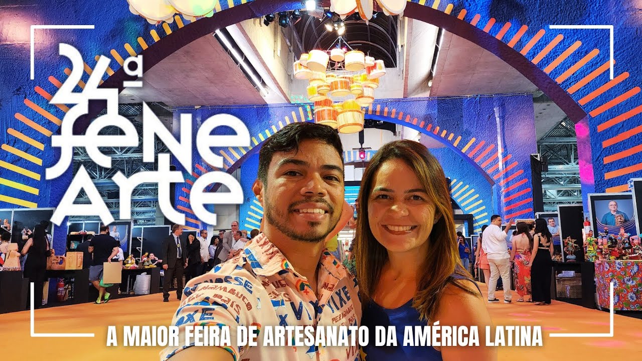 A maior feira de artesanato da América Latina em Pernambuco - Fenearte 2024