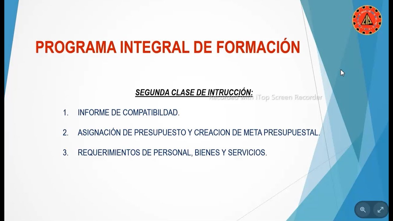 SEGUNDA SESION - ASISTENTE TECNICO EN OBRAS PUBLICAS