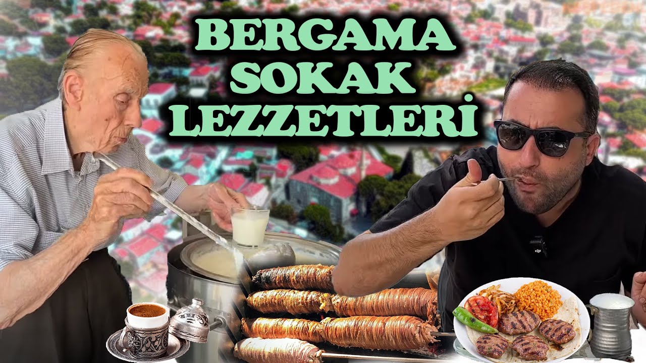 BERGAMA'DA 1 GÜNDE NE YENİR? | İZMİR