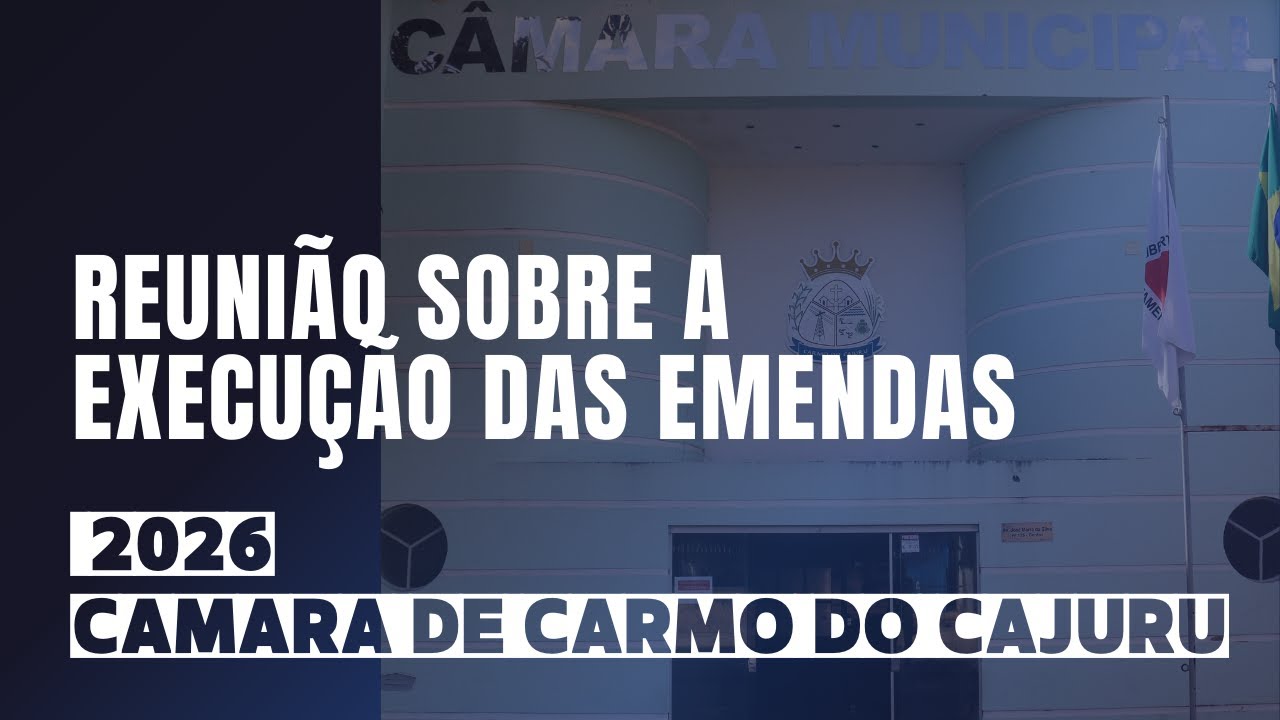 Reunião sobre a execução das emendas