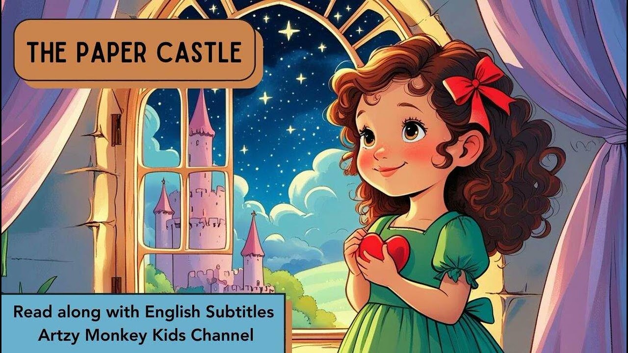 The Paper Castle | English Story for Kids | Art & Imagination Adventure