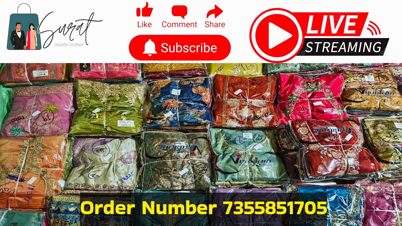 Surat Kapda Bazaar Sale 06-03-2026  | JD Textiles #trending #viral #clothing