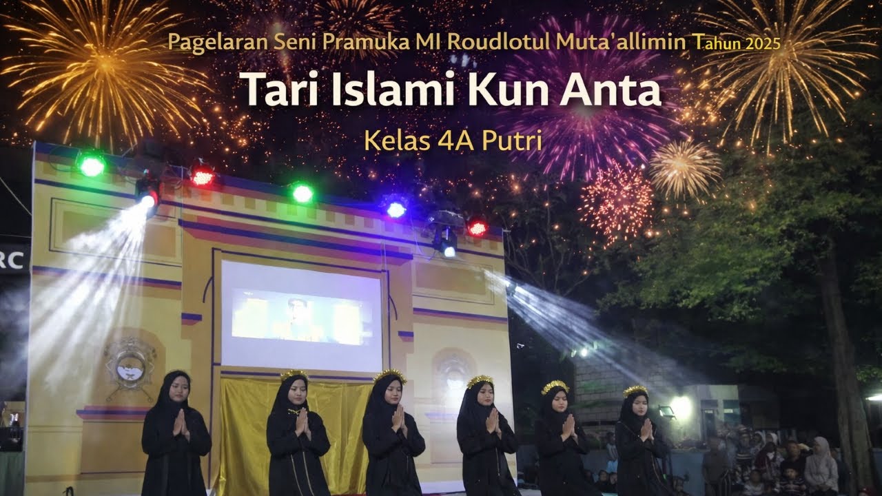 Tari Islami Kun Anta - Penggalang 4A Putri | Pagelaran Seni Pramuka Tahun 2025