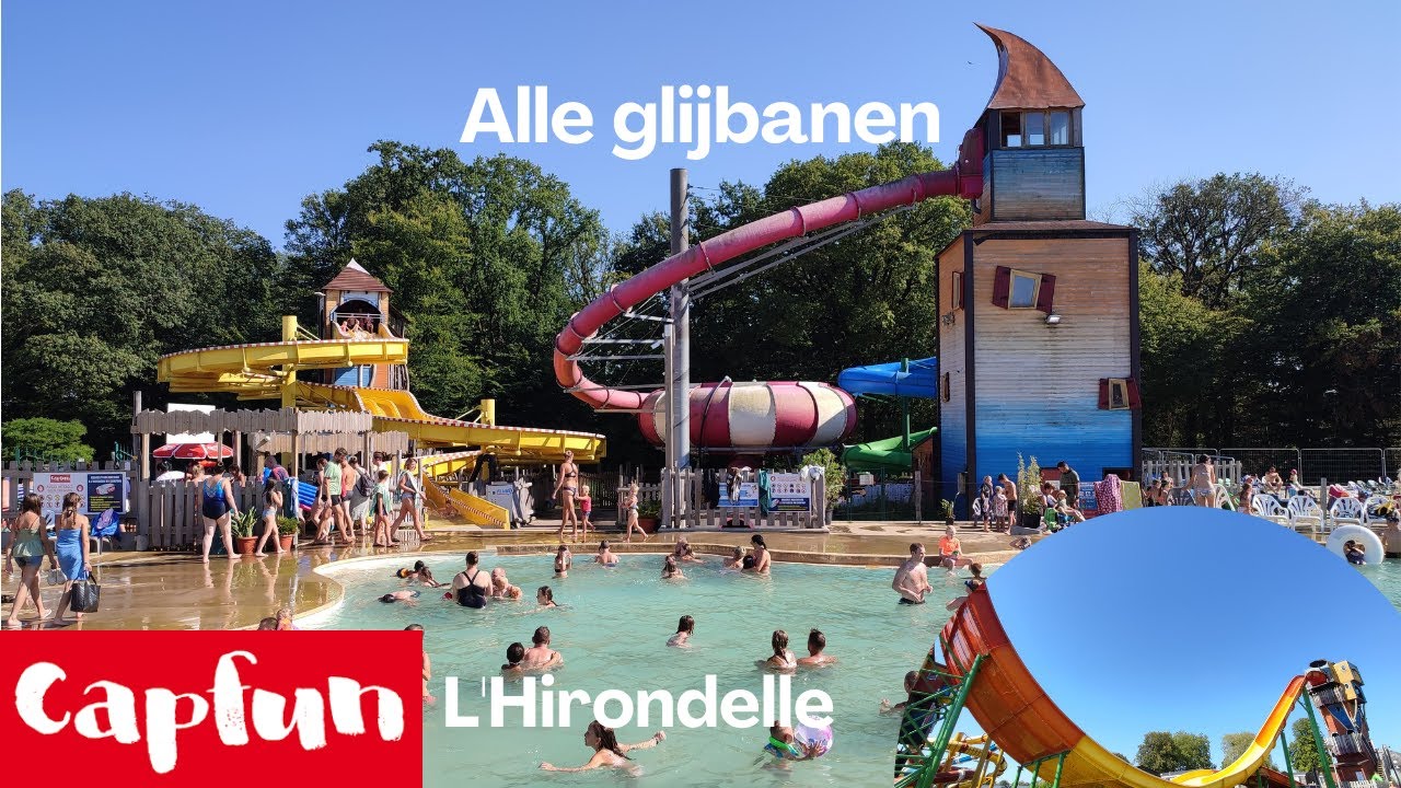 Alle waterglijbanen Capfun L'Hirondelle