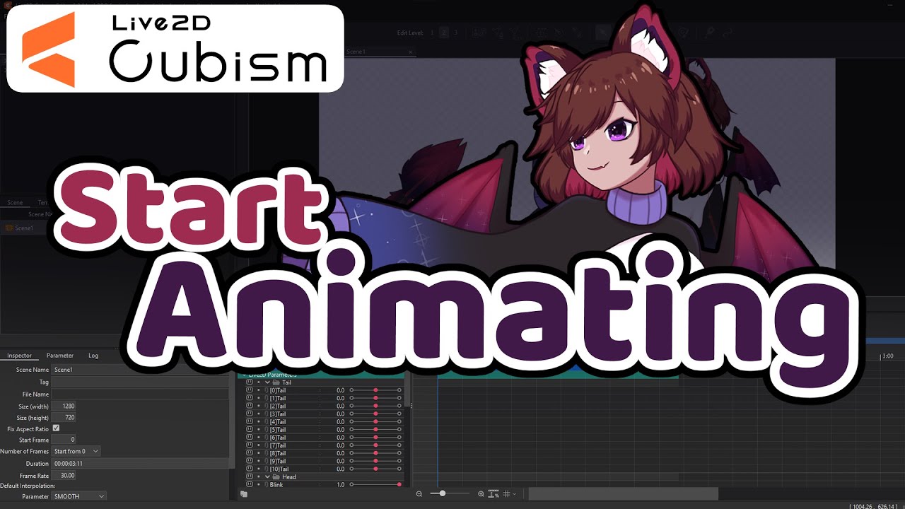 A Complete Beginners Guide to Animating in Live2D Cubism