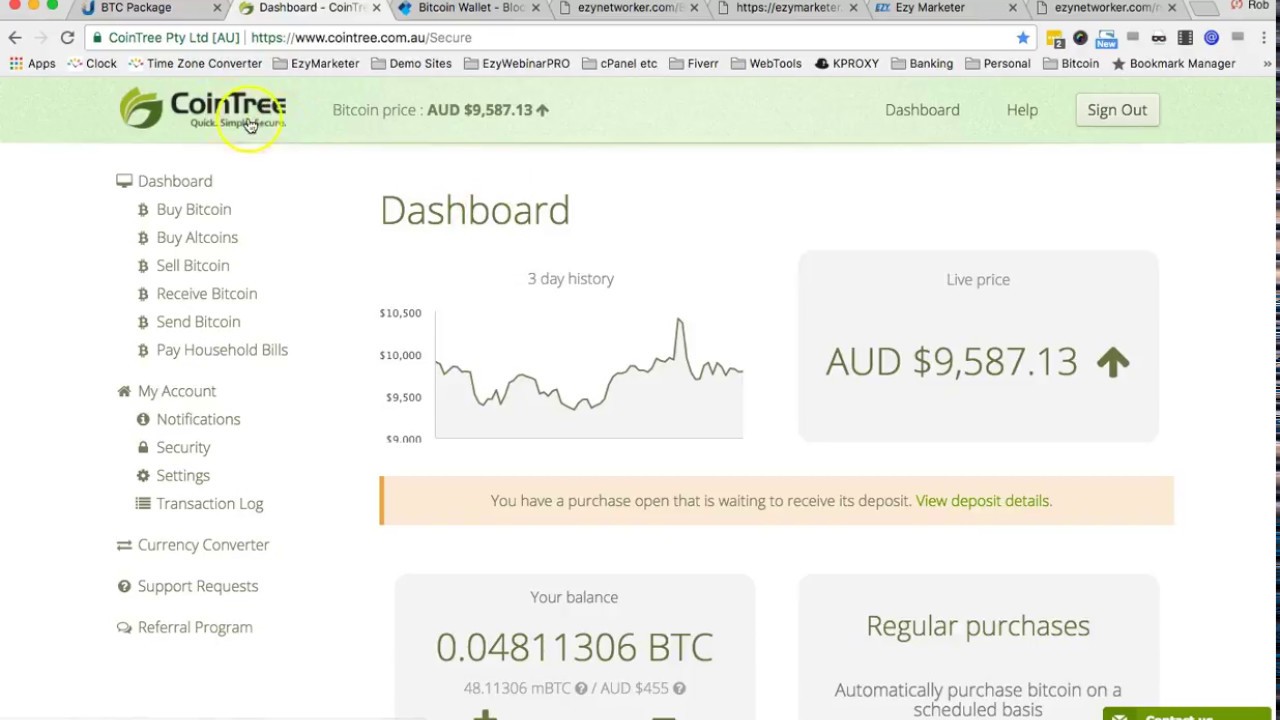 How To Buy A USI Bitcoin Package Using Funds In Your USI Account