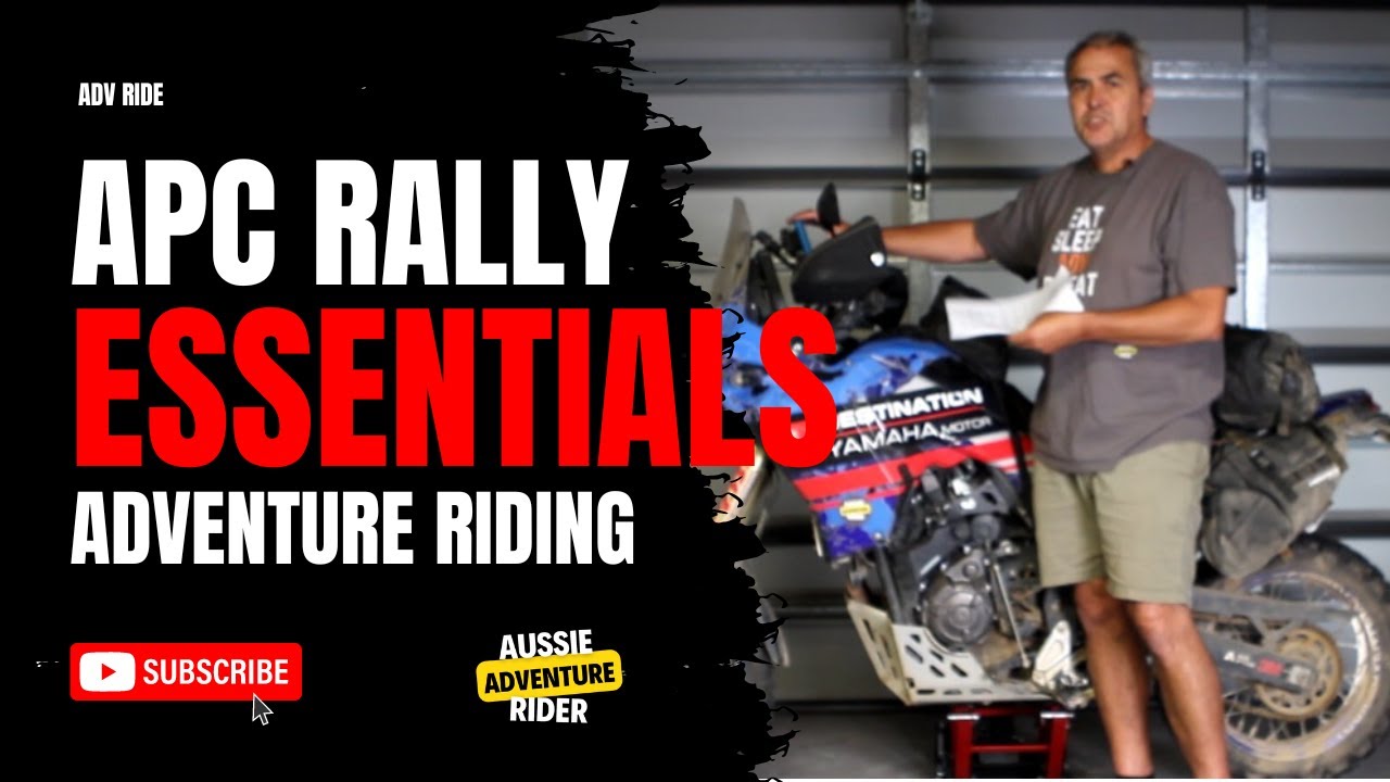 Adventure Riding The APC Rally Checklist