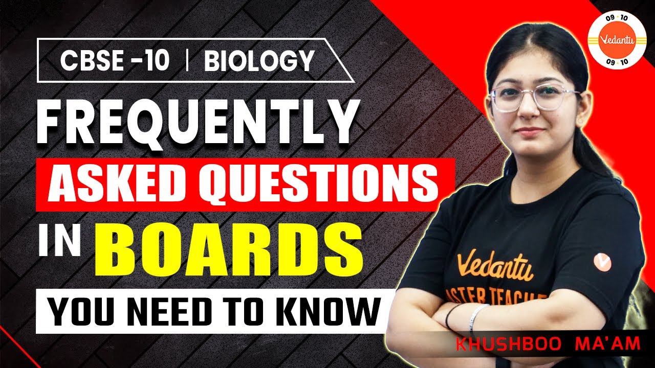 Most Repeated Questions in Class 10 Biology Board Exam | CBSE 2024 Science
