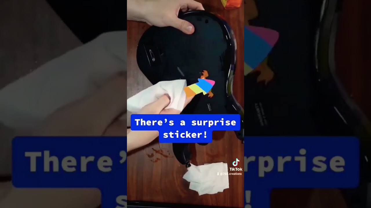 Guitar Hero Sticker Removal Part 3 #shorts #guitarhero #clonehero #satisfying #diy