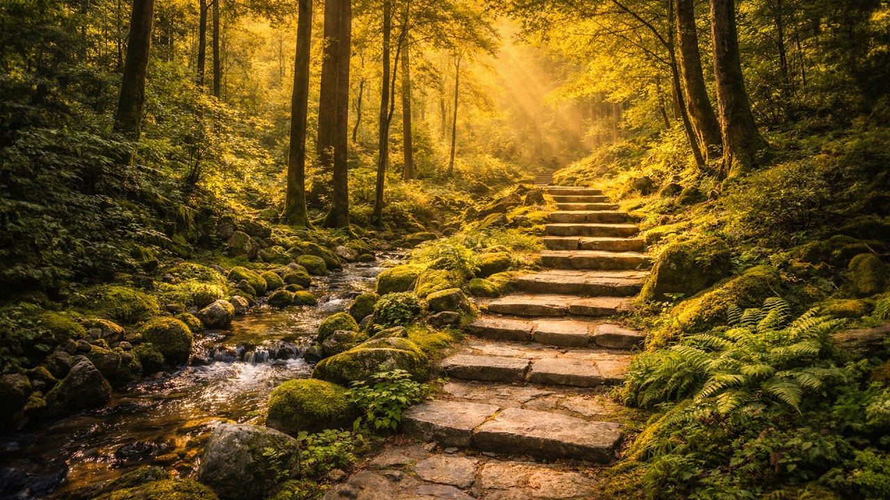 Calm Your Overwhelmed Mind and Foster Gratitude: Gentle Piano & Shakuhachi Relaxation Music