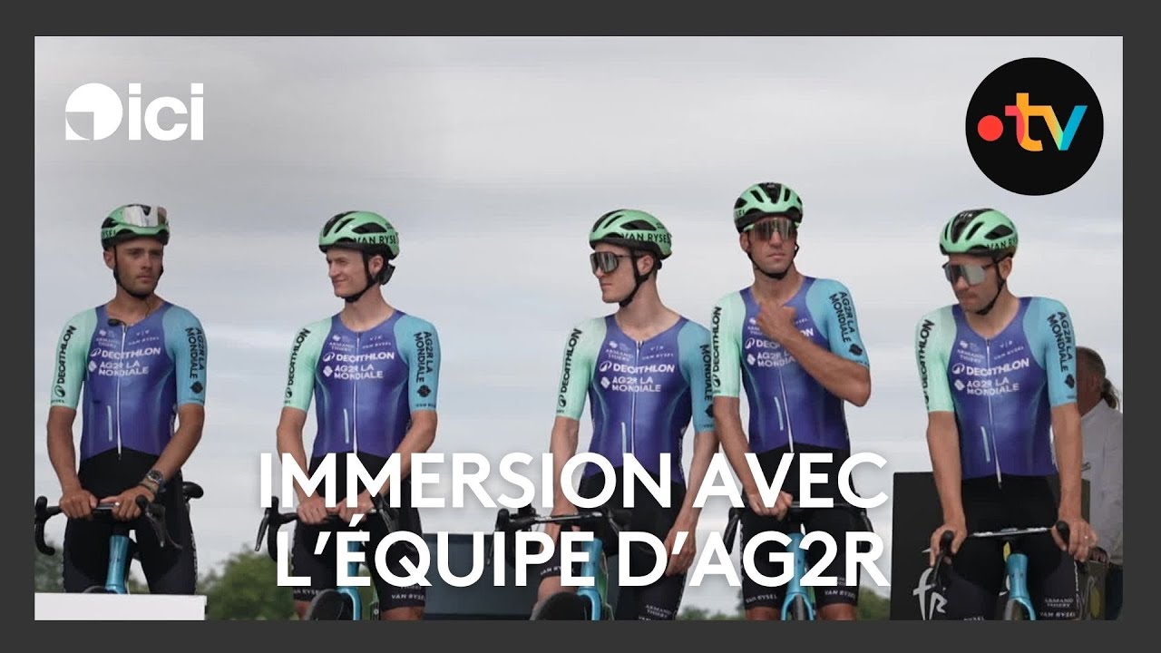 Tour de France 2025 : les coulisses de l'&eacute;quipe de Decathlon AG2R