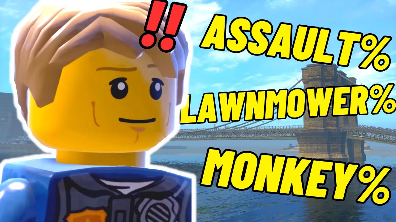 Я попробовал ВАШИ тупые скоростные прохождения Lego City Undercover...