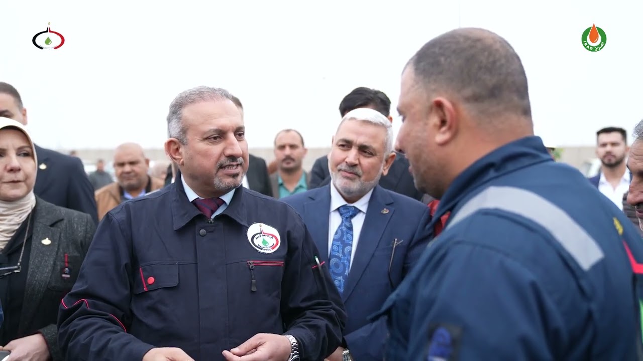 مدير عام نفط الوسط يضع حجر الأساس لبناية التدريب ويعلن مشاريع جديدة مطلع العام المقبل