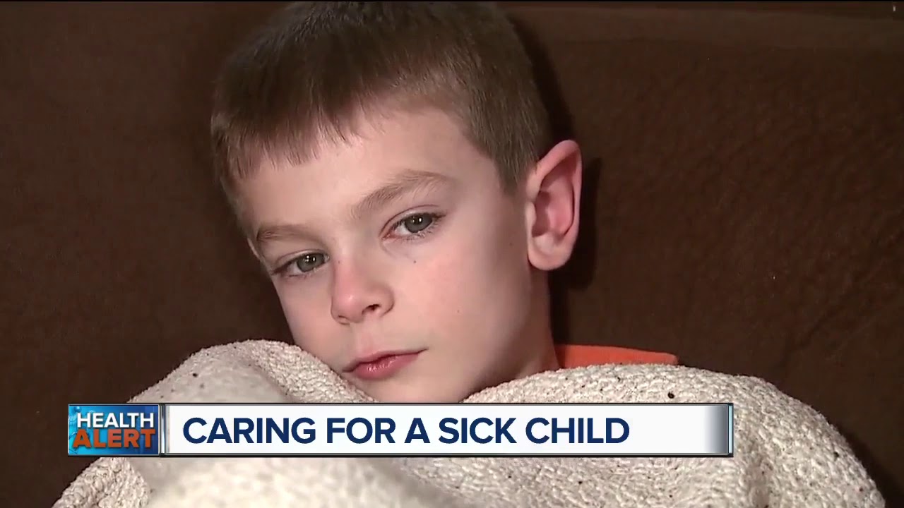 How to stay healthy while caring for a sick child