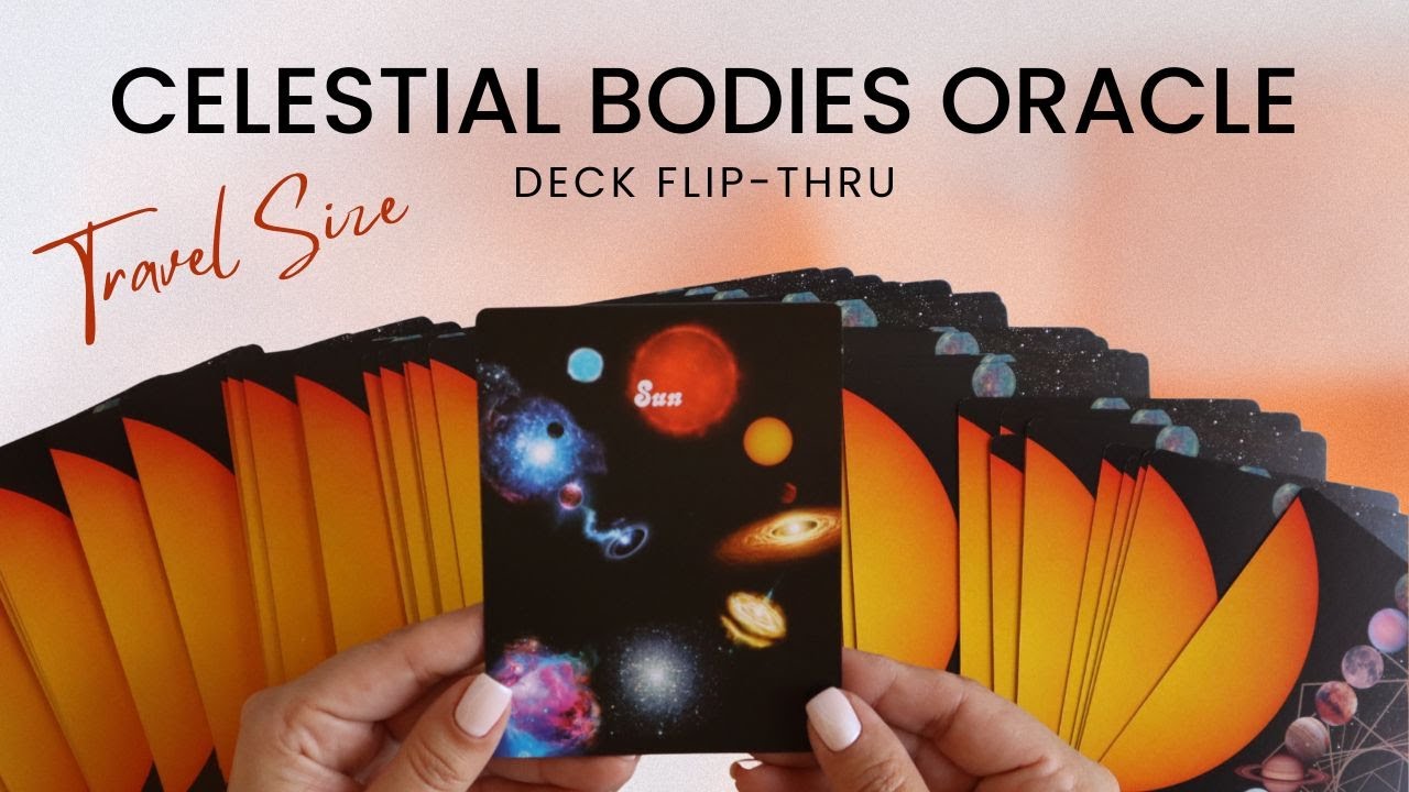 Celestial Bodies Oracle Travel Size