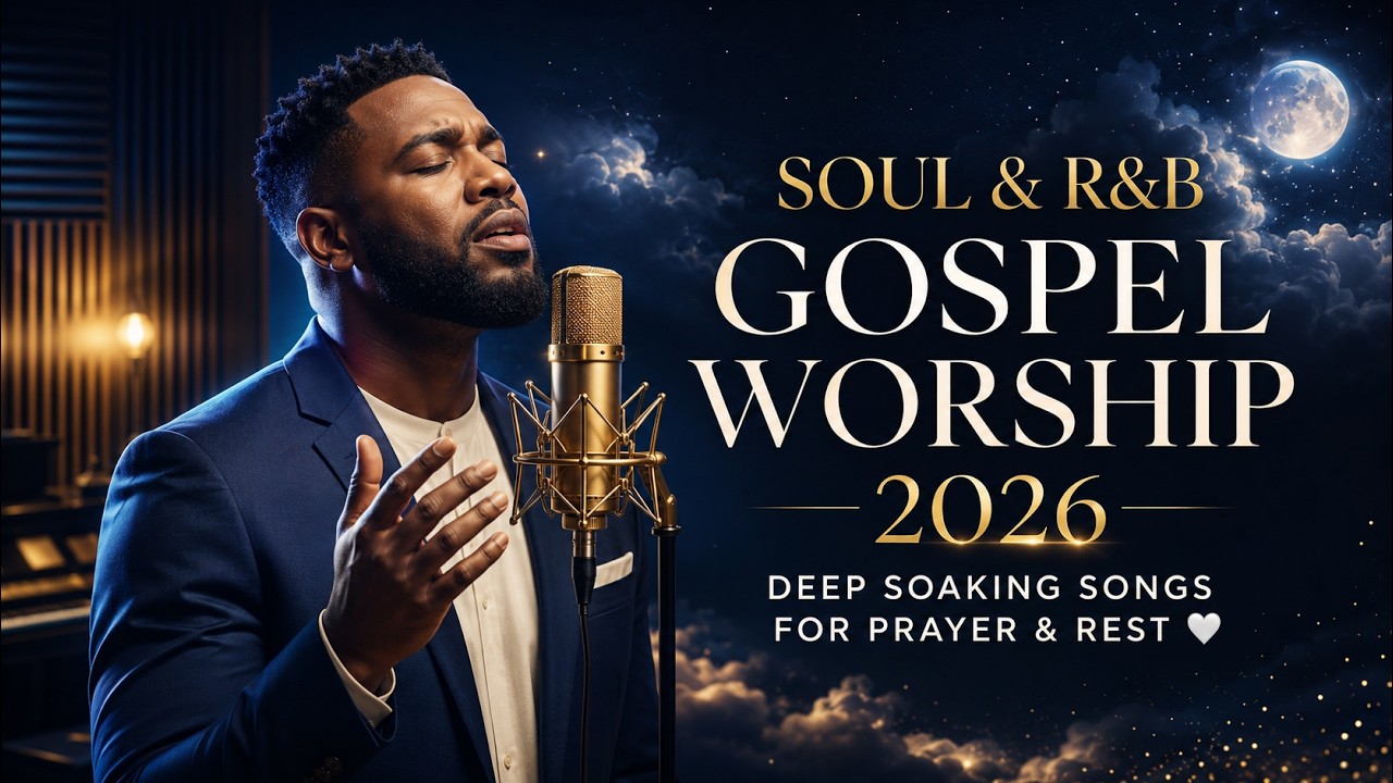 SOUL & R&B GOSPEL WORSHIP 2026 🤍 Deep Soaking Songs for Prayer & Rest