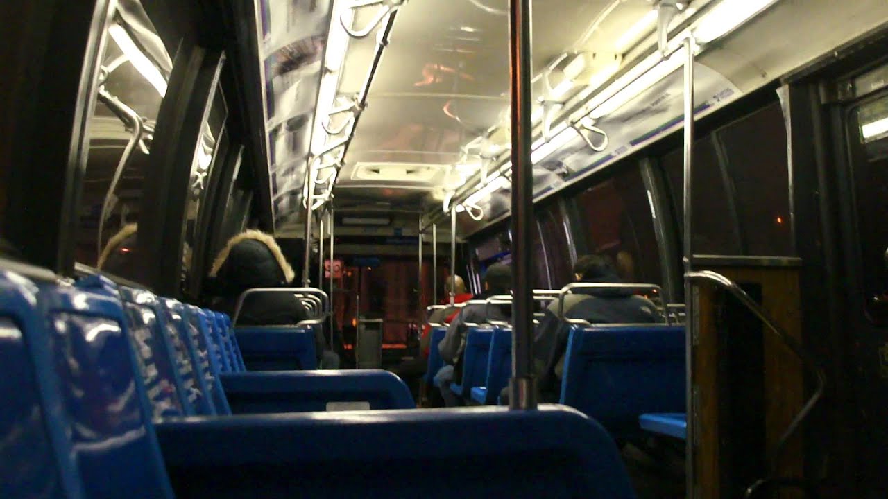 On-Board MTA Bus Company 1996 NovaBus RTS-06 8939 On The Q50 Limited