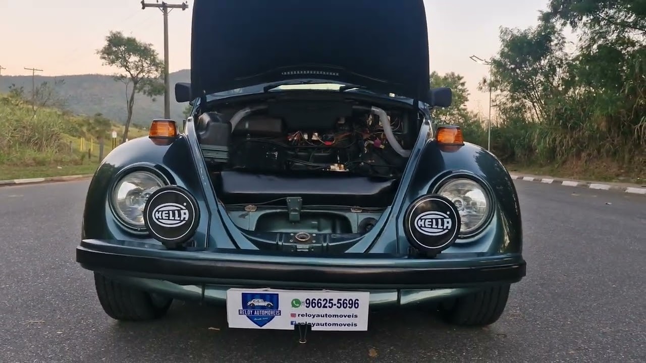 Vw Fusca Itamar 1600 Luxo ll Verde Pinus #reloyautomoveis #vwfusca #vw #fuscas #fuscaavenda