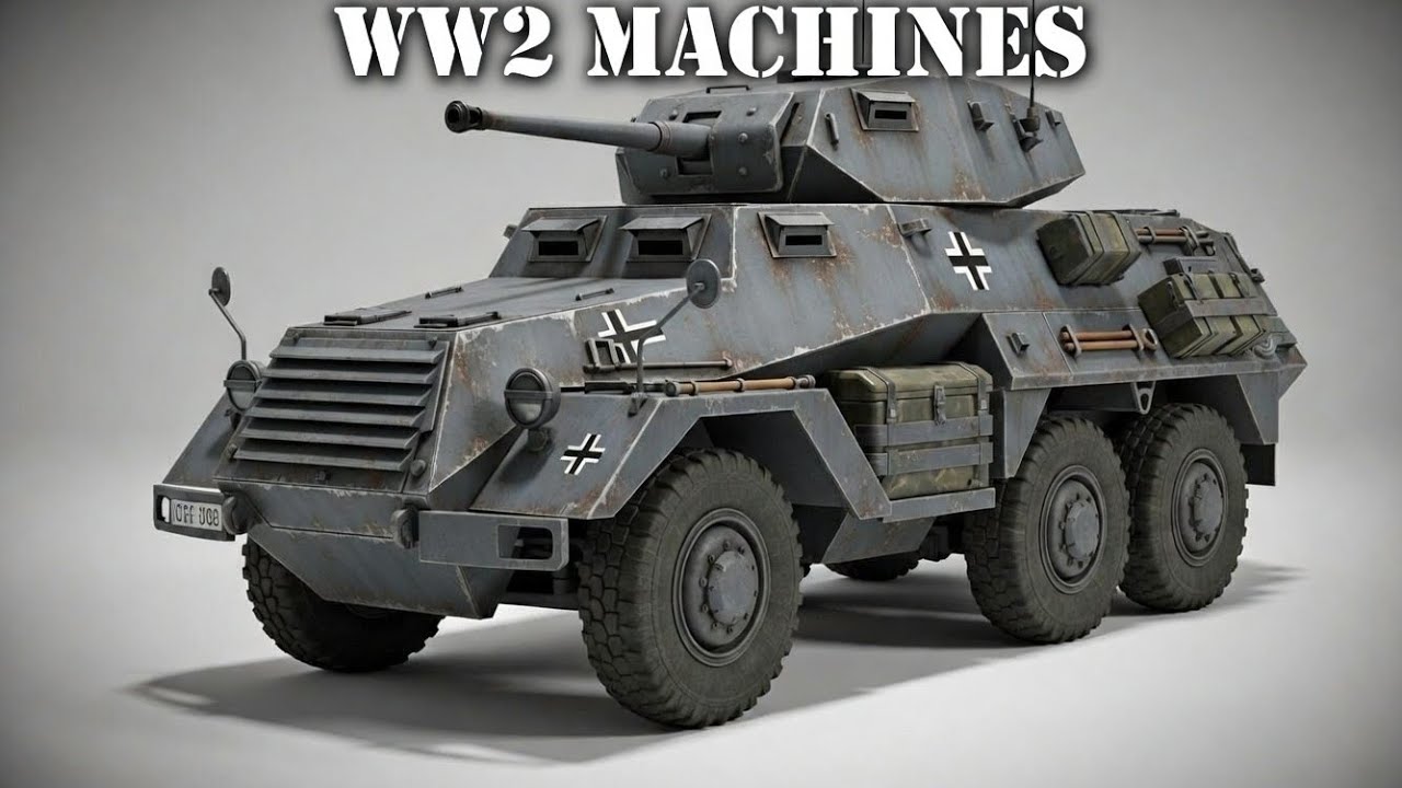 Every Nation’s Armored Cars of WWII Explained 