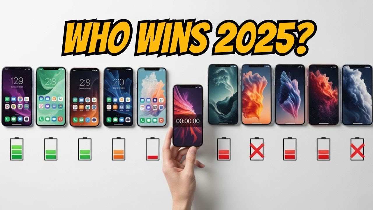 LONGEST Battery Life Phones 2025! Top Picks You Can BUY NOW