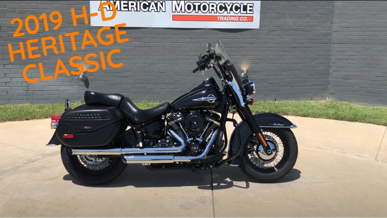 027401 2019 HARLEY-DAVIDSON SOFTAIL HERITAGE CLASSIC - FLHC