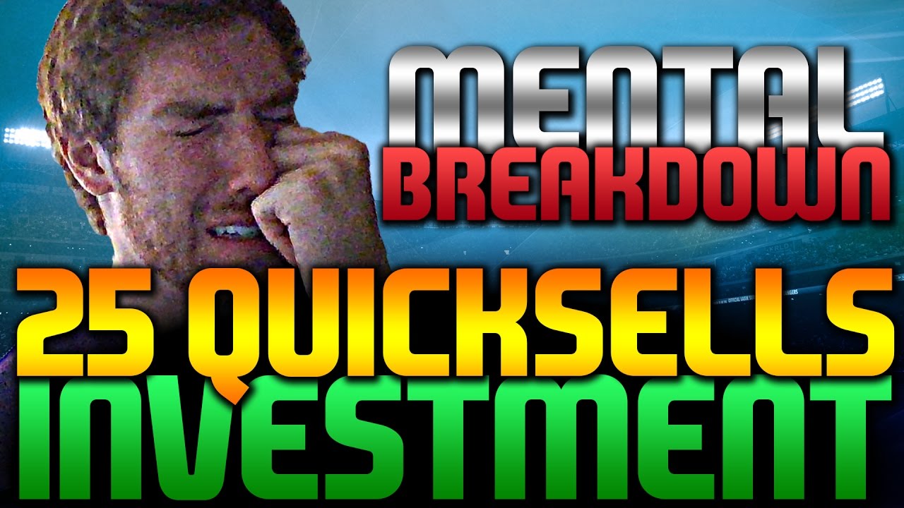MENTAL BREAKDOWN AFTER 25 QUICKSELLS - MAN BUYS PRO PACKS WITH COINS :O - MUT 17 Pack Opening