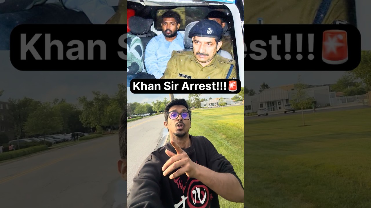 Khan Sir Arrested? 😳 | What is the truth? 🇮🇳 #shorts #indianinusa #khansir
