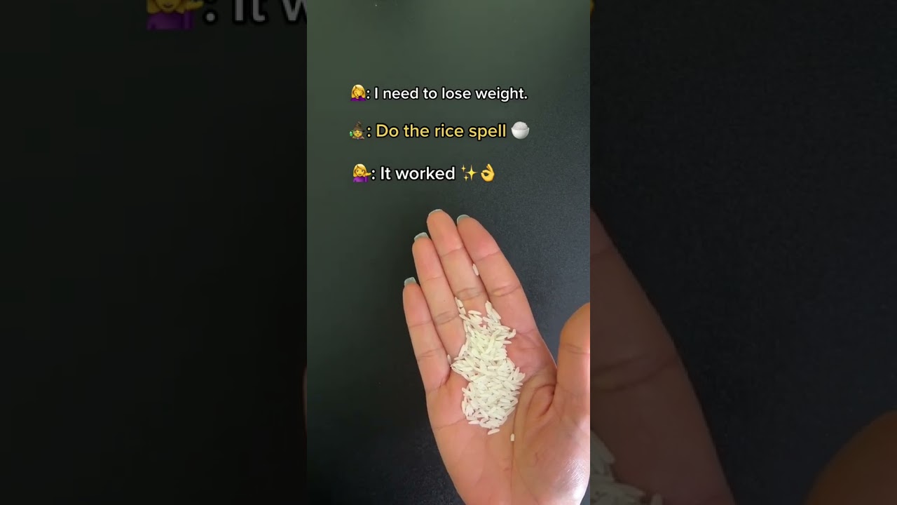 Rice spell to lose weight in 3 days | Weight loss with magic | Weight loss spells