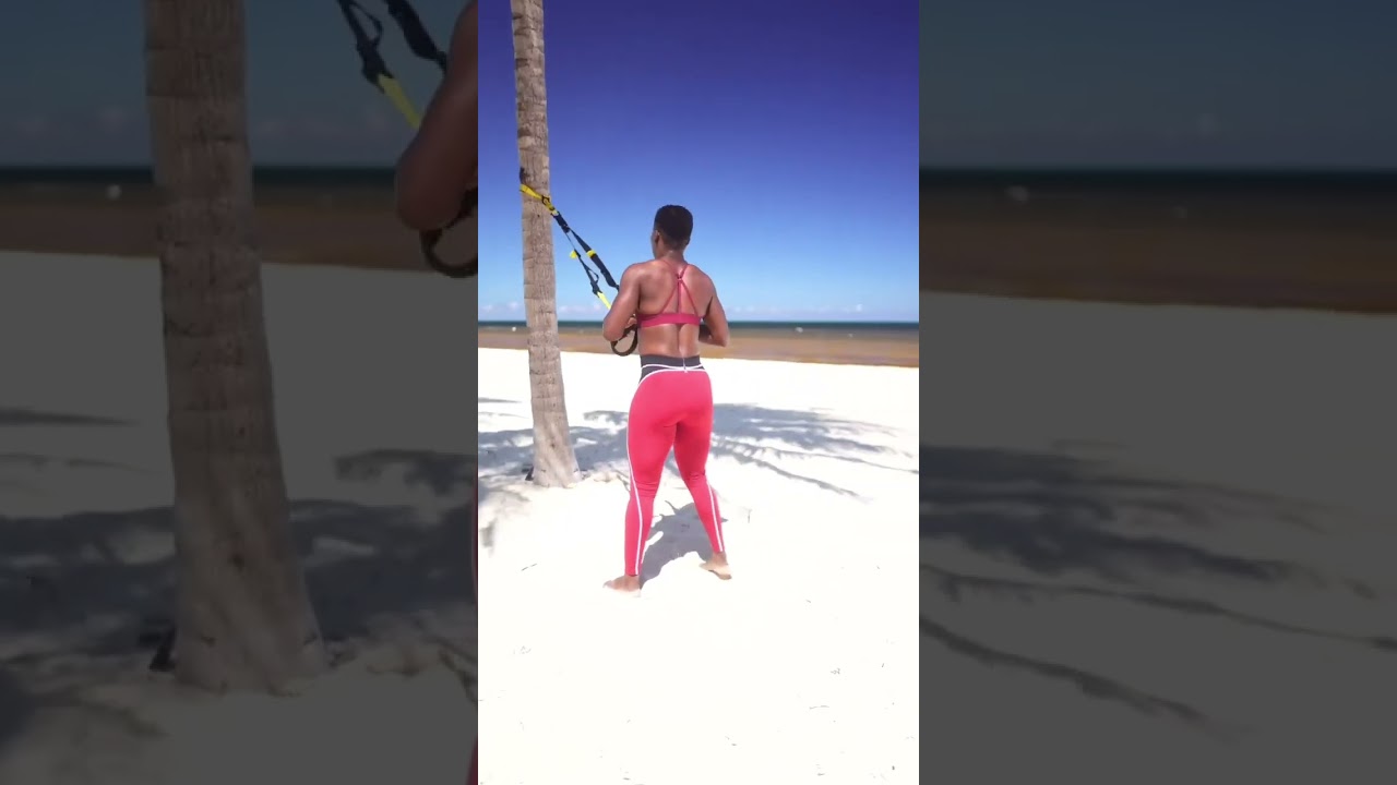 Prioritize your health! Invest in you health! It&rsquo;s time! TRX on the beach!