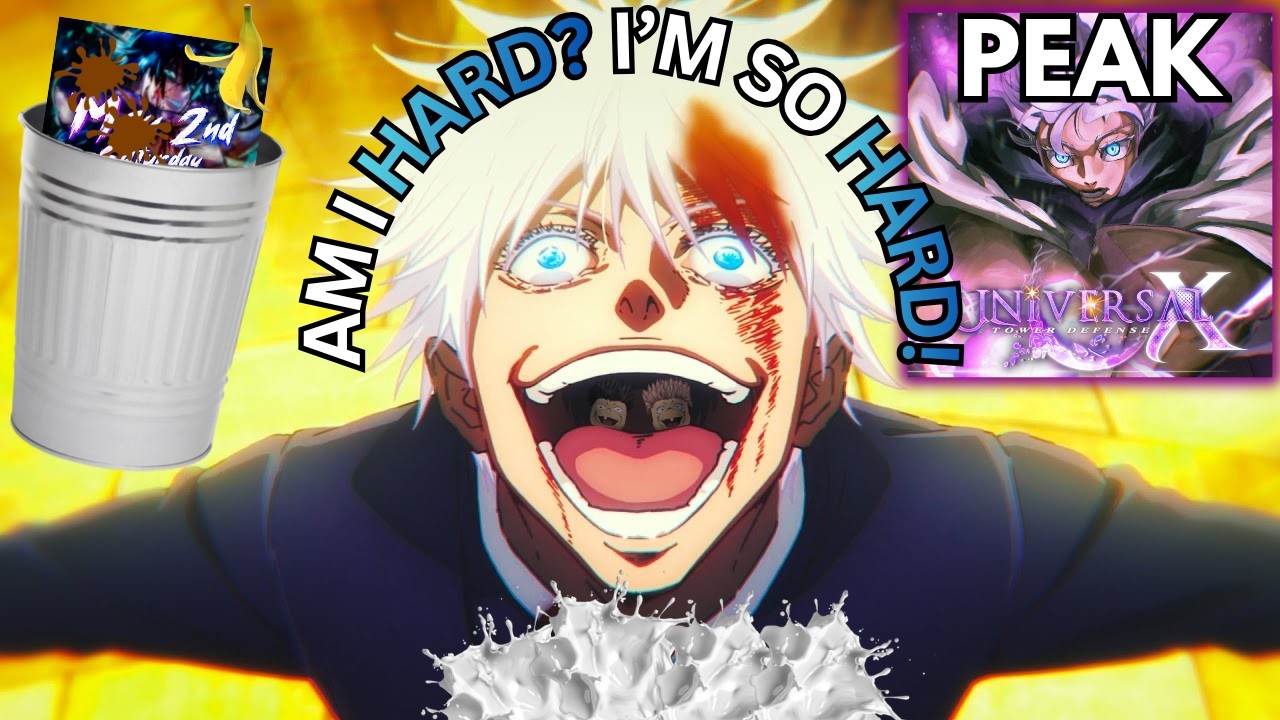 UNIVERSAL TOWER DEFENSE X HAS ME HARDER THAN EVER BEFORE!!! (For Real This Time)