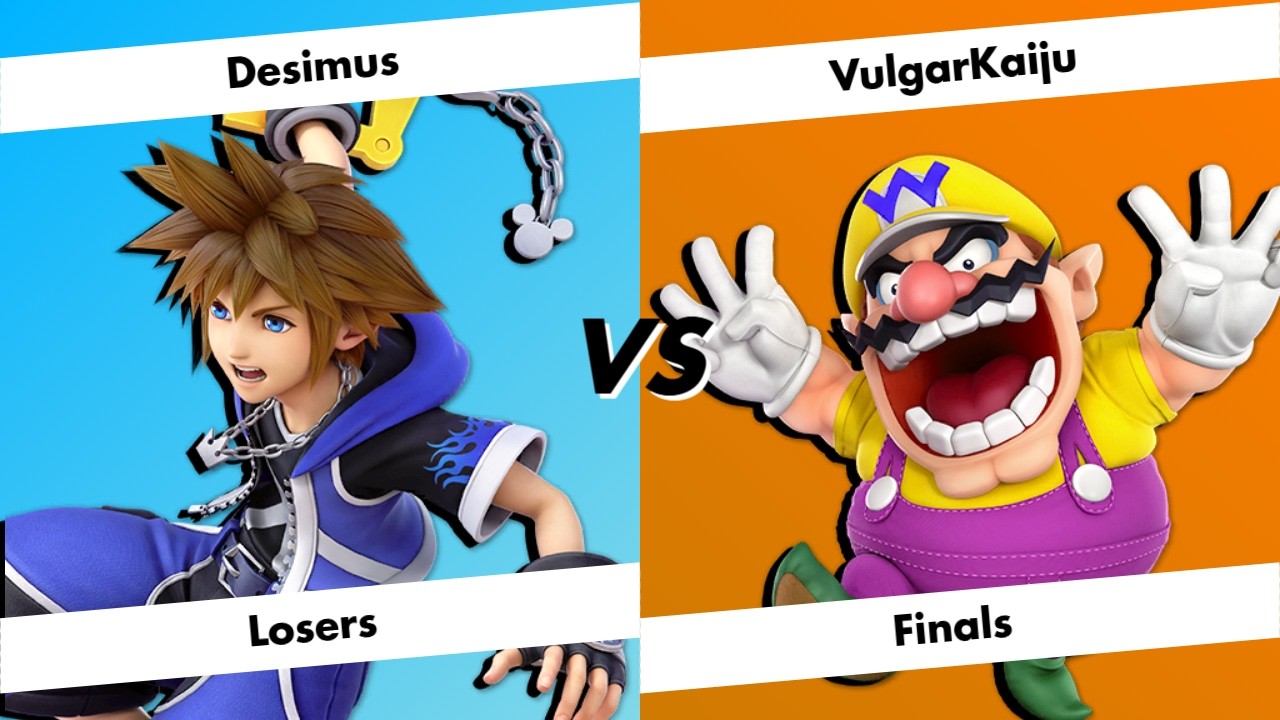 Carmel Clash 9 - Desimus (Sora) vs. VulgarKaiju (Wario) - Losers-Finals