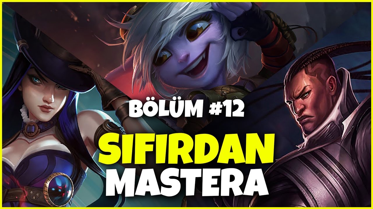 TR Sunucusunda sıfırdan MASTER'A #12 | w/ @arrer5078  | Caitlyn - Tristana - Lucian