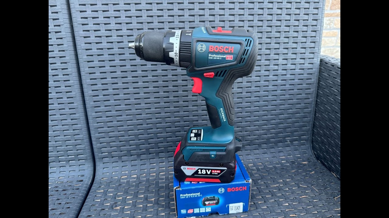 Un Trapano da battaglia - Bosch GSB 18V-90C