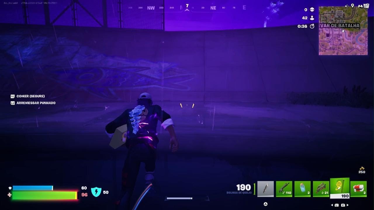 Vitoria lendária no Fortnite