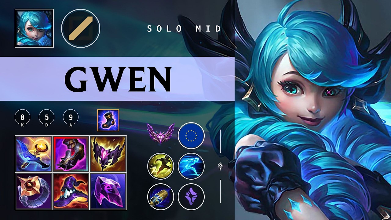 Gwen Mid vs Azir - EUW Master Patch 26.05