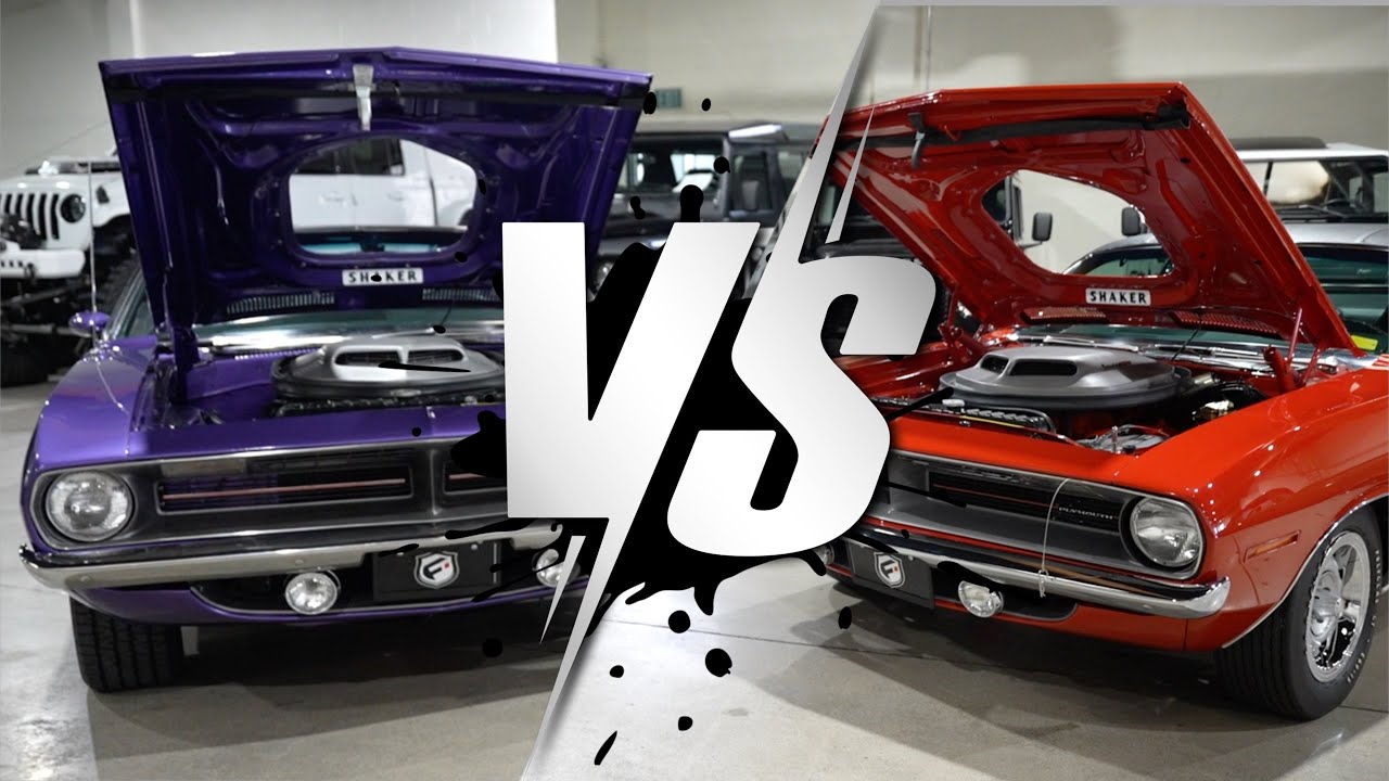 1970's Plymouth CUDA 426 Hemi VS 440 6-pack | Fusion Motor Company