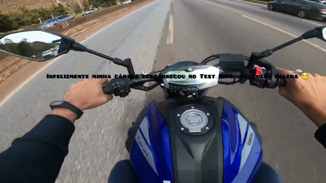 TEST RIDE  MT-07 BLUE 2022
