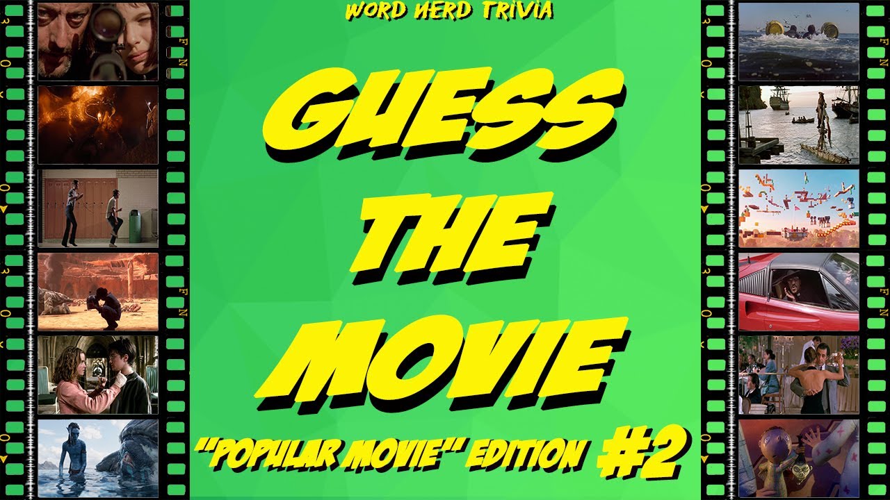 Guess the Movie from one Frame - the 